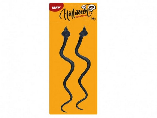 Wąż czarny 34cm 2szt 1042569 MFP